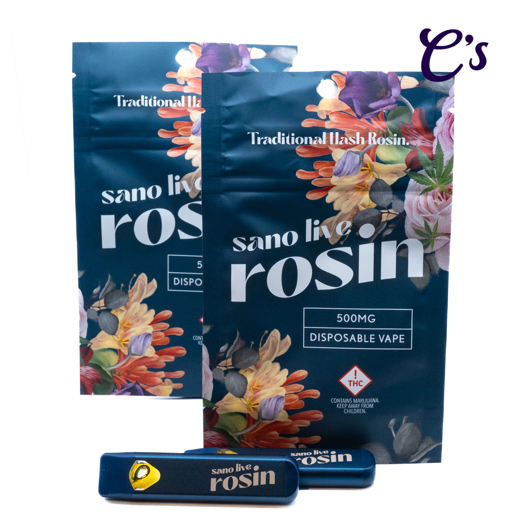Photograph of product: Sano Gardens | Live Rosin Disposable Cart (I) Papaya 500mg