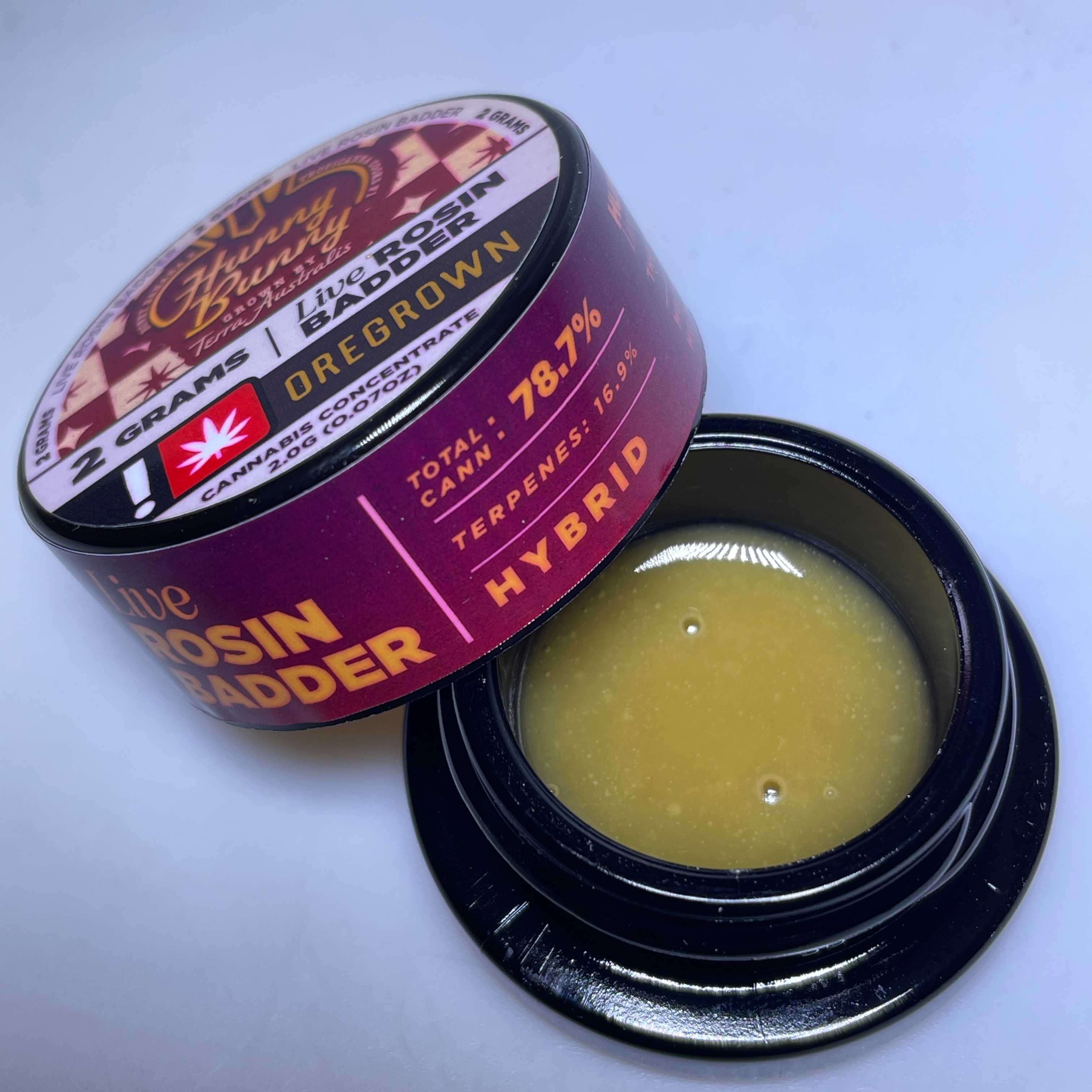 Photograph of product: Hunny Bunny-  2g. Live Rosin