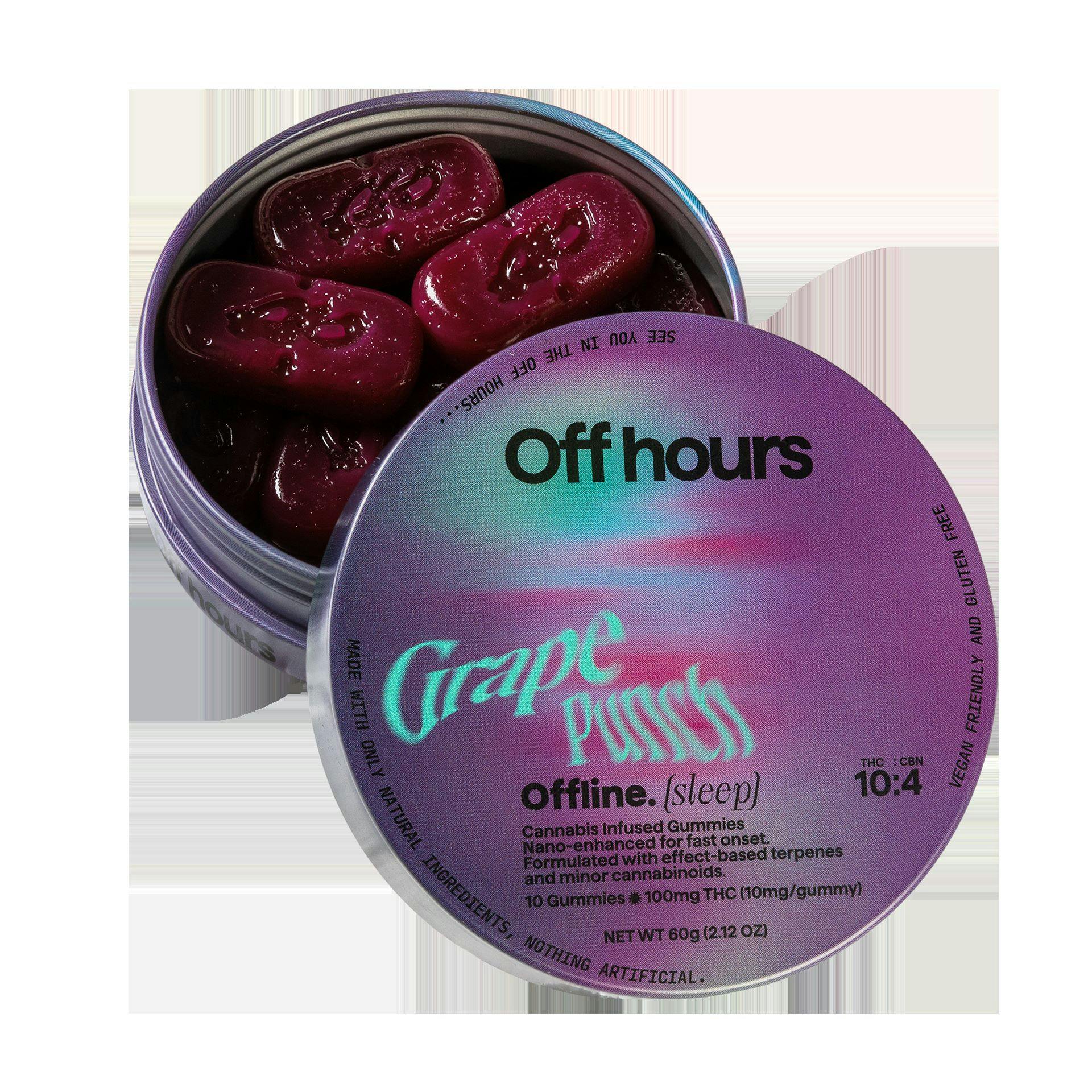 Photograph of product: Off Hours Offline Gummy 100mg