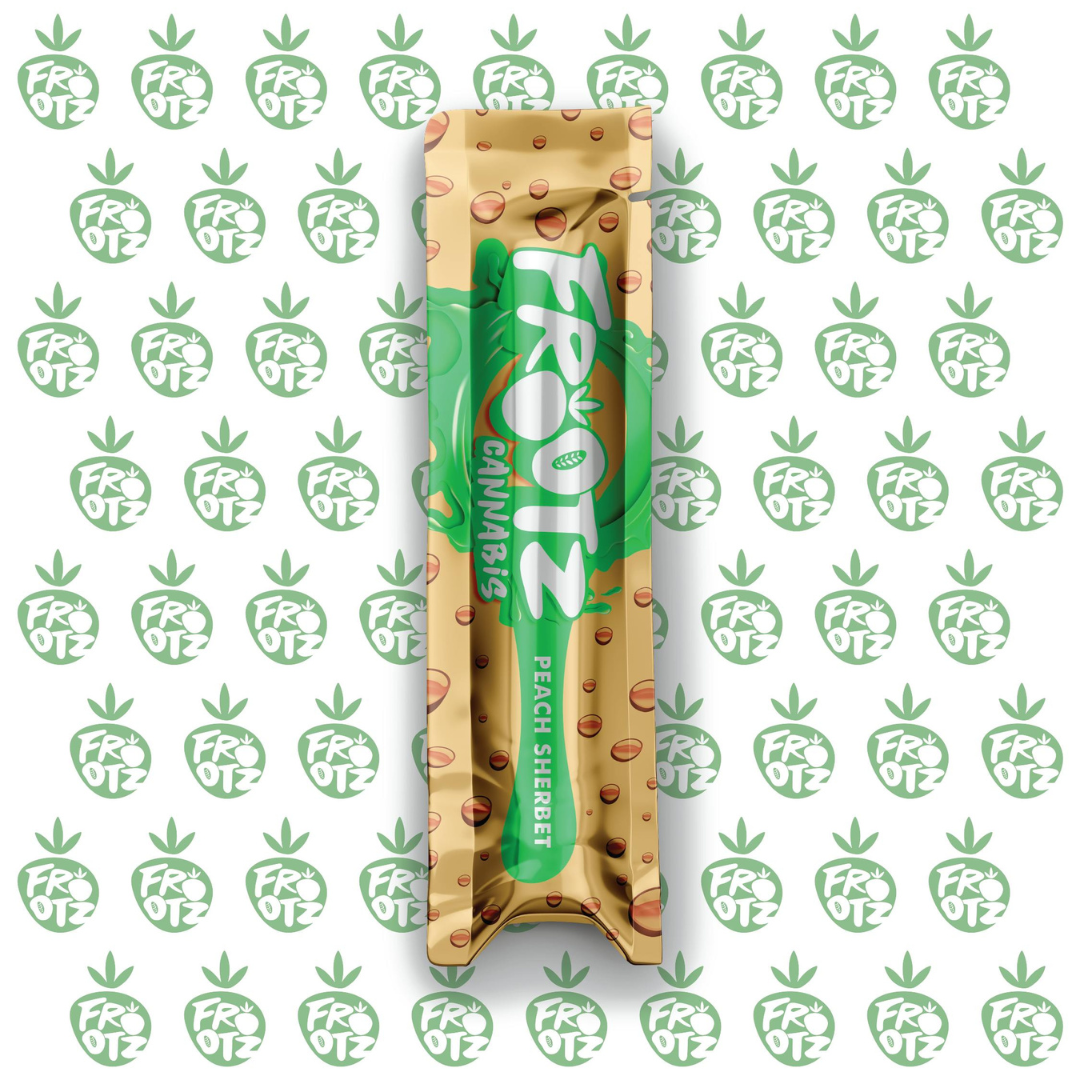 Photograph of product: Peach Sherbet Disposable | 1g