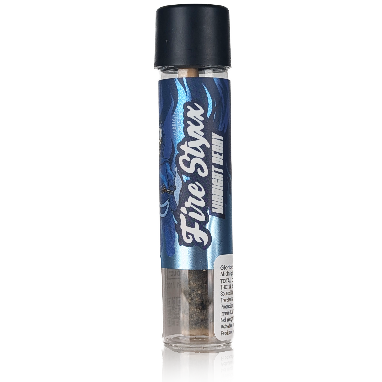 Photograph of product: FIRE STYXX - MIDNIGHT BERRY - INFUSED PRE-ROLL