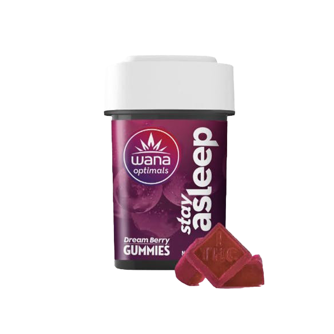 Photograph of product: Wana | Optimals Stay Asleep | Soft Lozenge | 10 pack 100mg