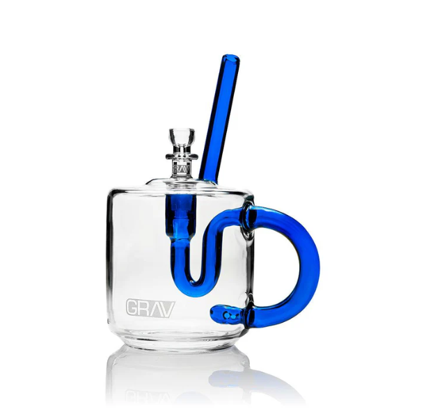 Photograph of product: GRAV - GLASS - POCKET BUBBLER HOURGLASS