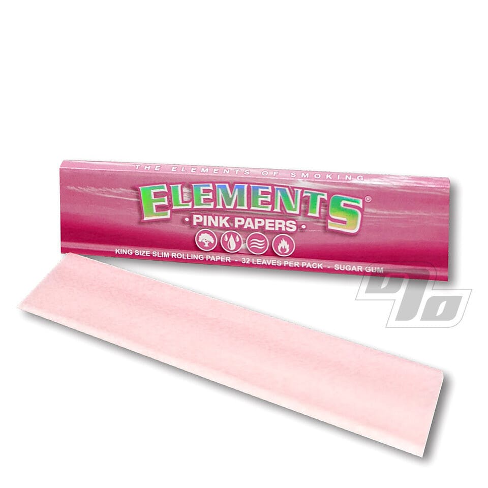 Photograph of product: Element Pink King Rolling Papers