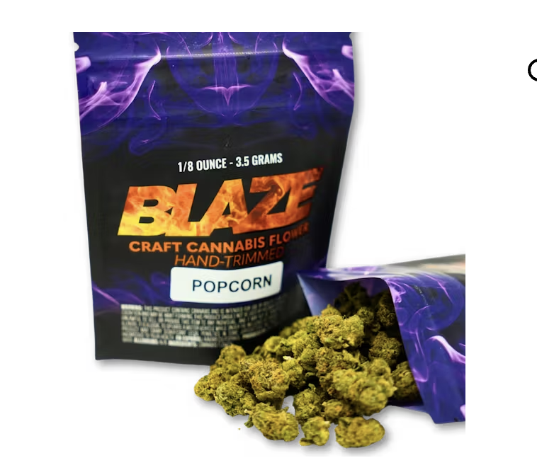 Photograph of product: Blaze Pre-pack - Rainbow Sherbert x Rancid Skunk - 3.5g