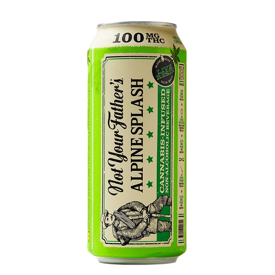 Photograph of product: NOT YOUR FATHERS - ALPINE SPLASH 100MG