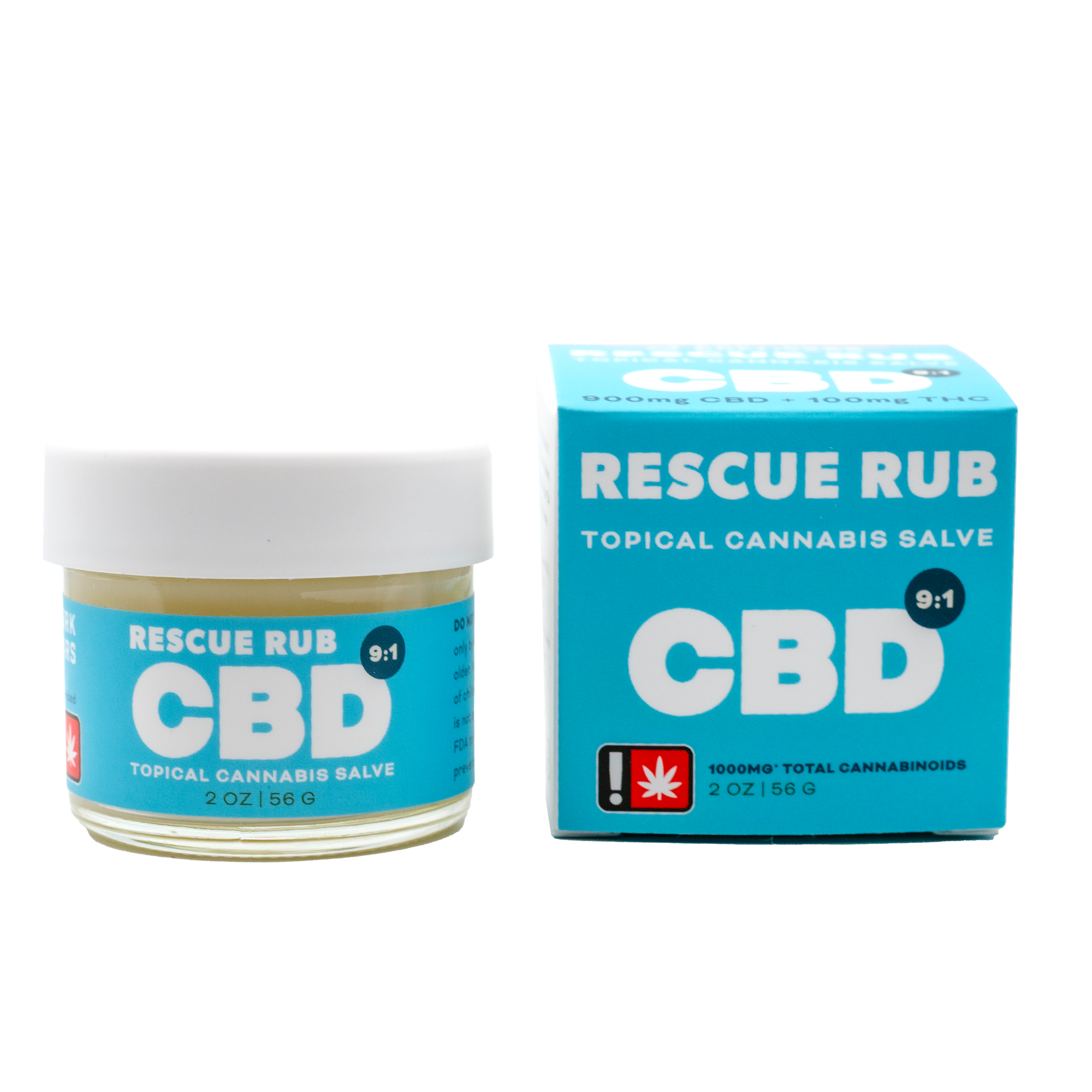 Photograph of product: Peak CBD Rescue Rub 2oz