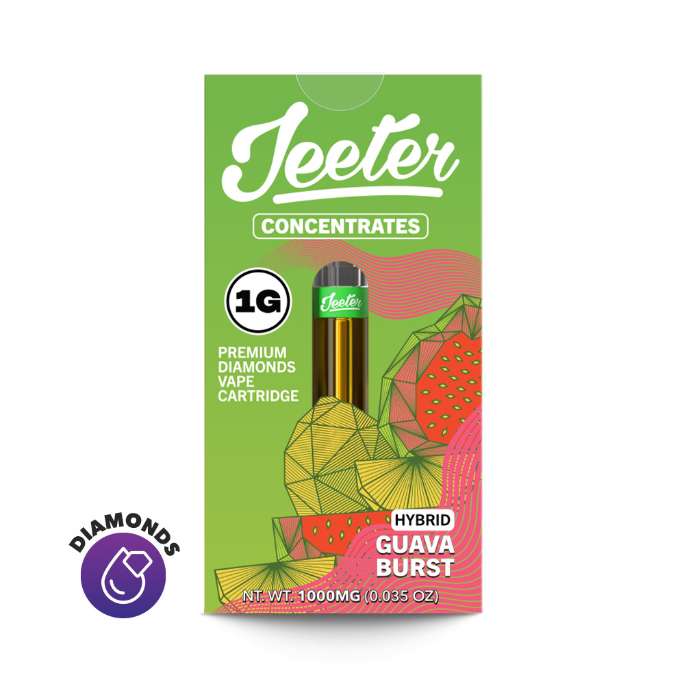 Photograph of product: Jeeter - Cartridge Liquid Diamonds - Guava Burst (H) (1.0g)
