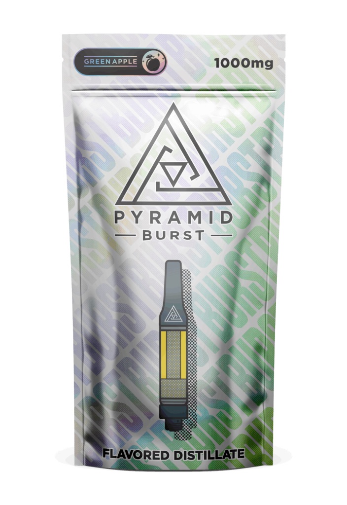 Photograph of product: Pyramid | Burst Cart | Green Apple | 1g