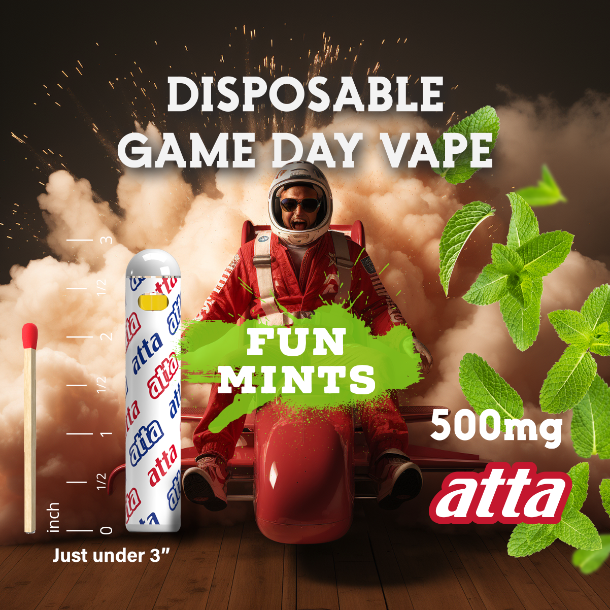 Photograph of product: Atta - Disposable Fun Mints - .5g