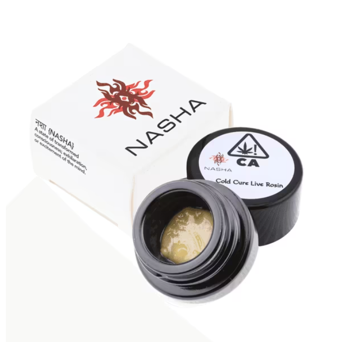 Photograph of product: Guava Gift (S) Cold Cure LIVE ROSIN 1g - Nasha