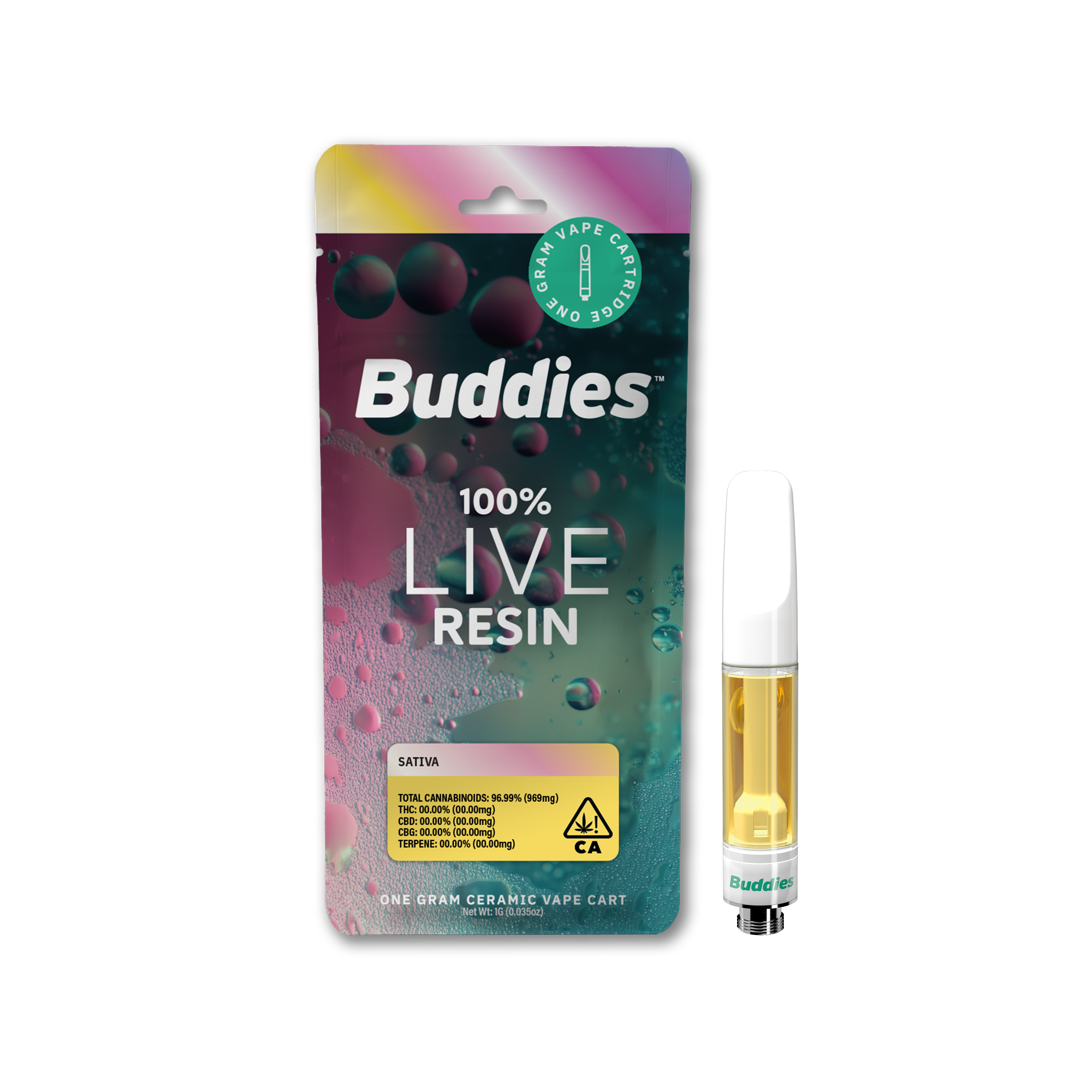 Photograph of product: SUNVA LIVE RESIN CART - 1 G