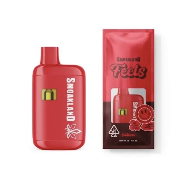 Photograph of product: Feels Mango Strawberry Twist Disposable 1g - Sales Floor