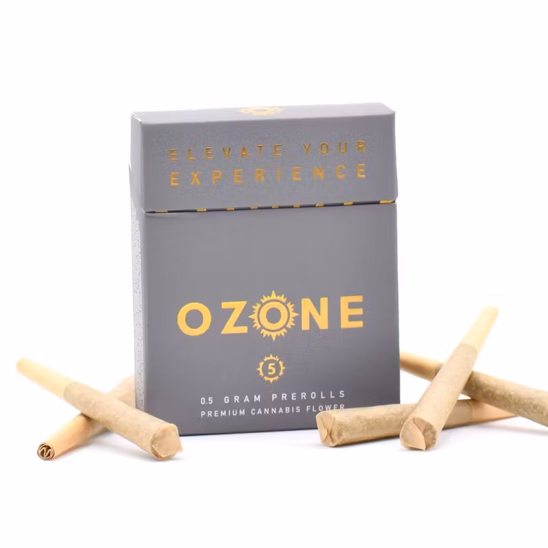 Photograph of product: Ozone - Robusta 0.5g Pre-roll 5pk