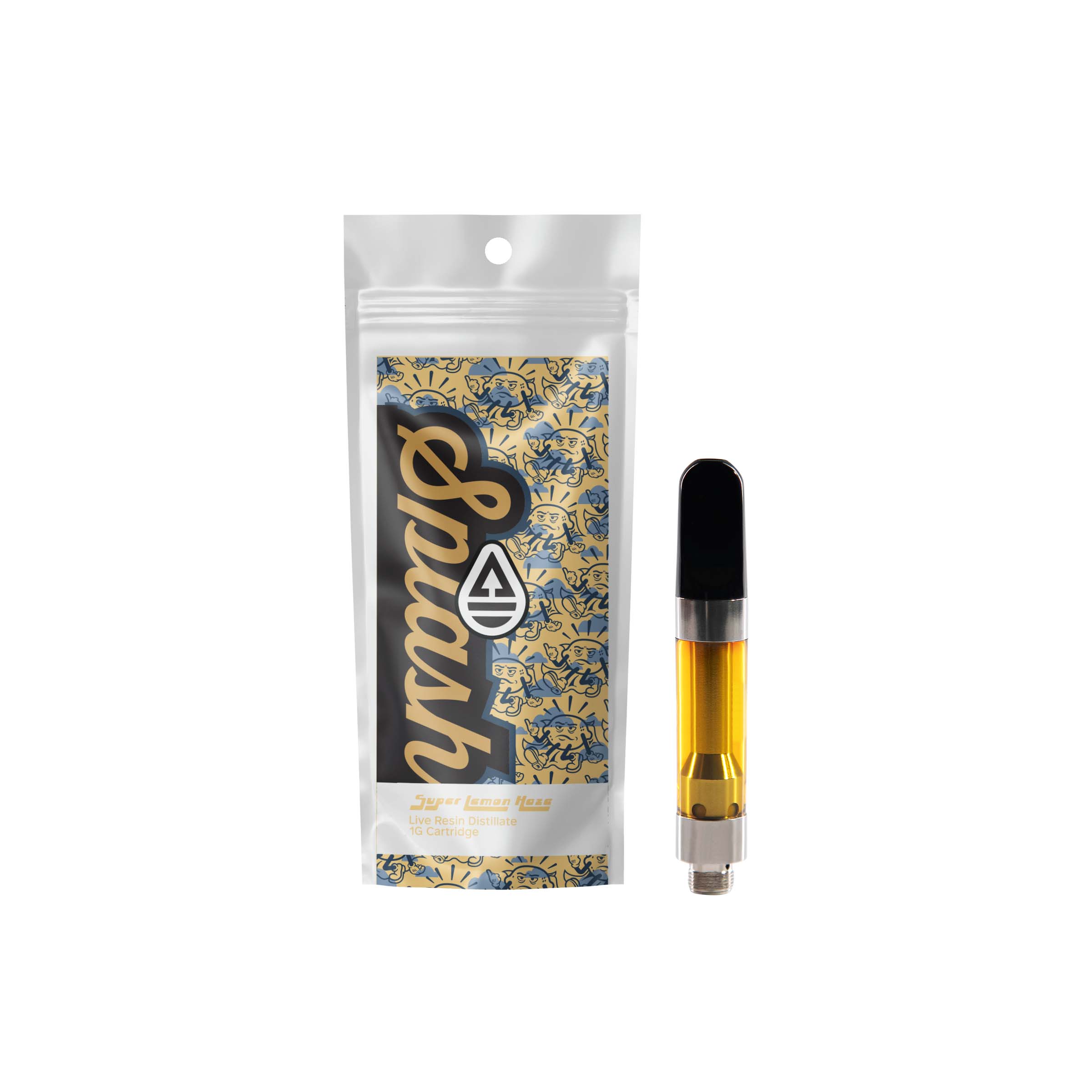 Photograph of product: 1G SUPER LEMON HAZE SPLASH LIVE RESIN CARTRIDGE