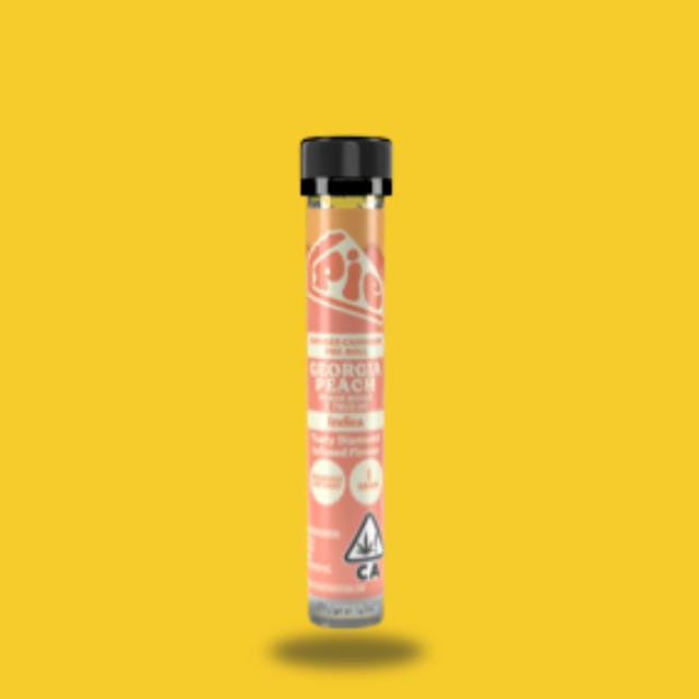 Photograph of product: Pie | 1g - Georgia Peach - Cartridge - Hybrid - 