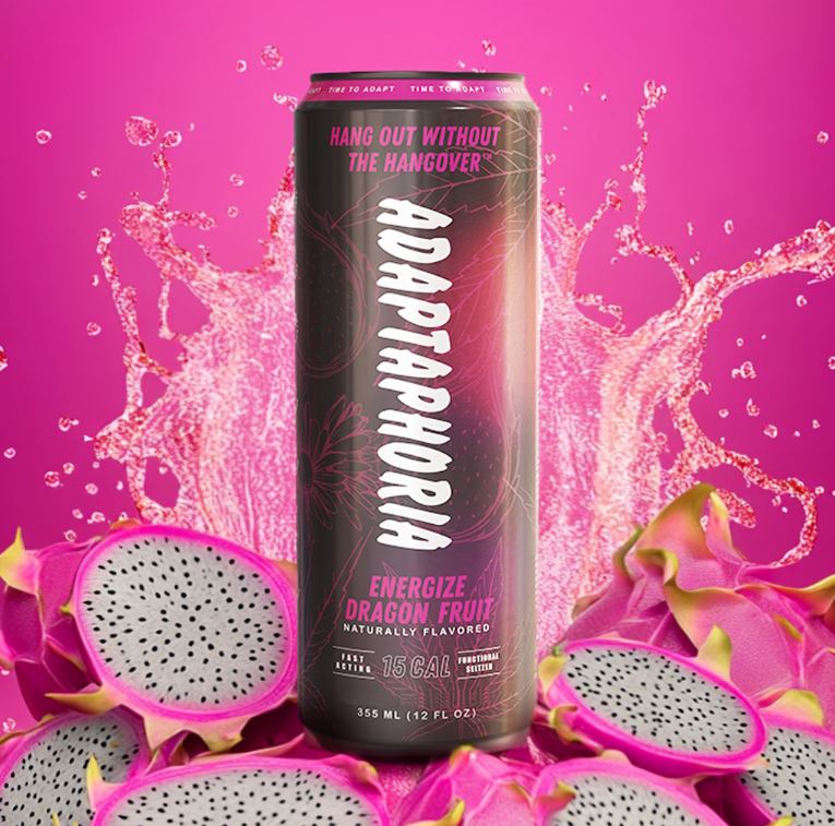 Photograph of product: Energize Dragonfruit | Seltzer 4Pk