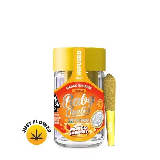 Photograph of product: Baby Jeeter Mango Sherbet 2.5g - 