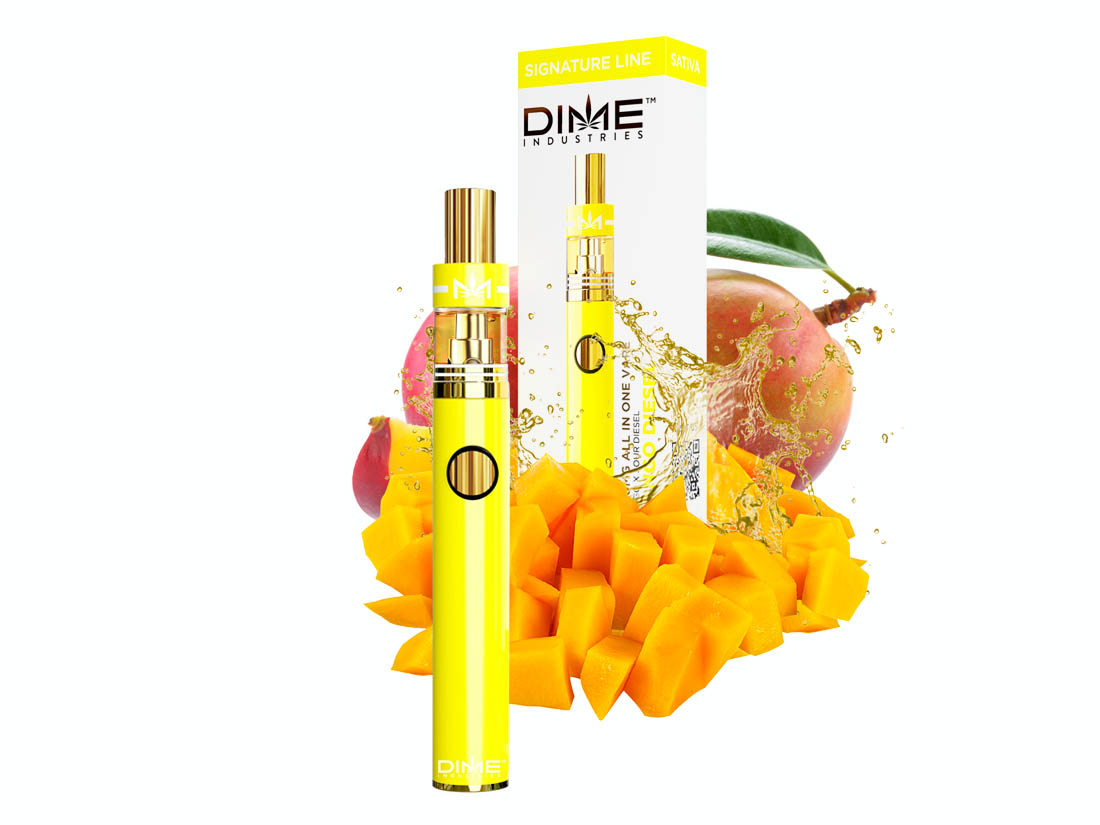 Photograph of product: Dime | Mango Diesel All-In-One 2g