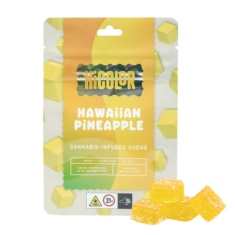 Photograph of product: Hi Color - Hawaiian Pineapple - 100mg