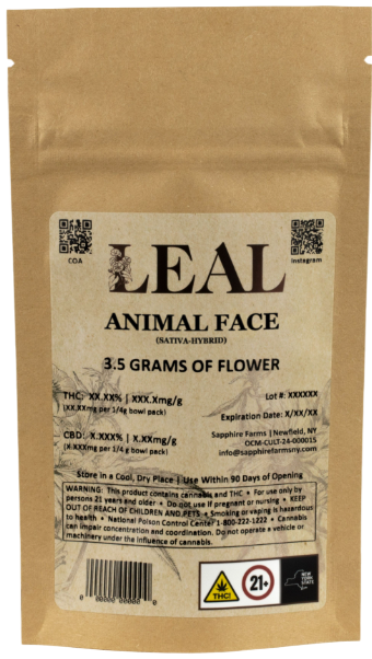 Photograph of product: Animal Face - (3.5g)