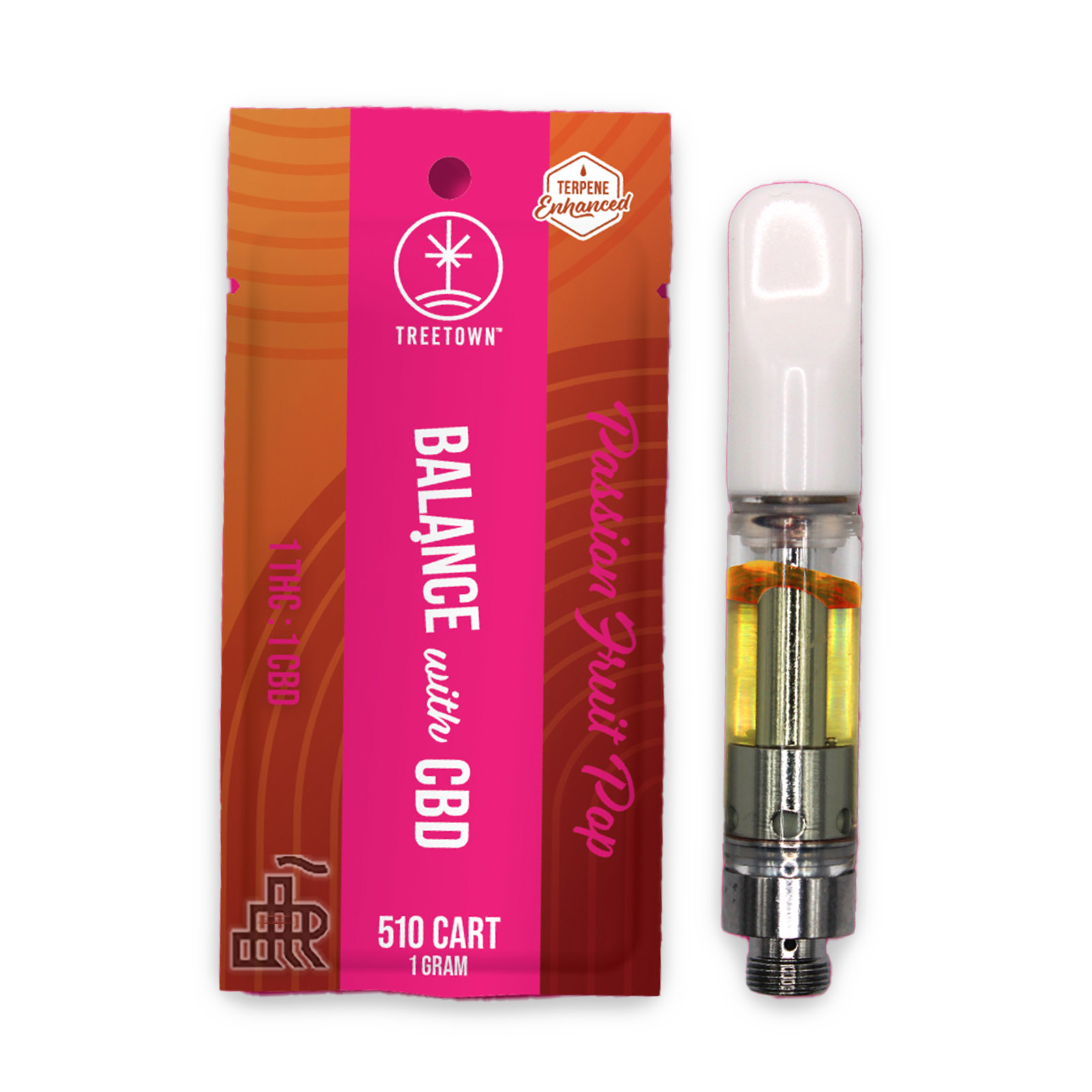 Photograph of product: Passion Fruit Pop | Balance | 1:1 Thc:Cbd