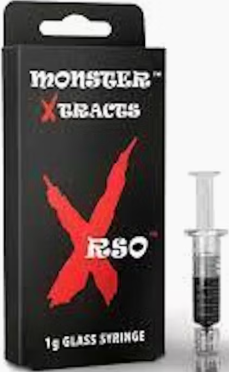 Photograph of product: MONSTER X SUPER BLEND RSO