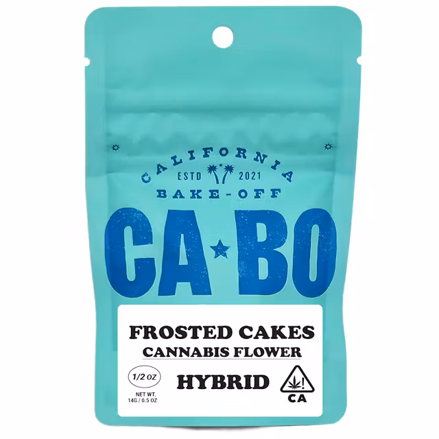 Photograph of product: CABO | 14g Flower - Frosted Cakes - Hybrid