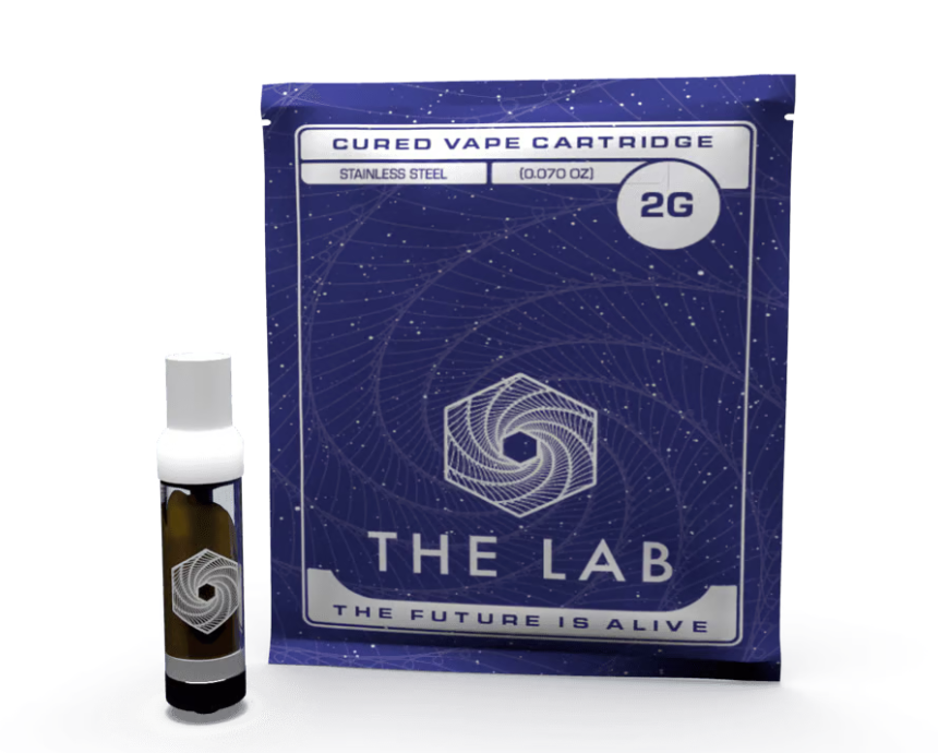 Photograph of product: The Lab Sour Diesel (S) Vape Cartridge 2g