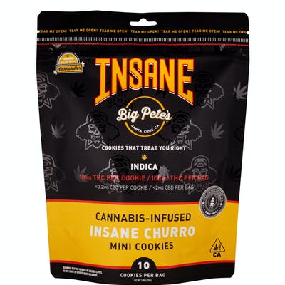 Photograph of product: Big Pete's Treats | Oui'd Insane Churro Cookies | 10 Pack