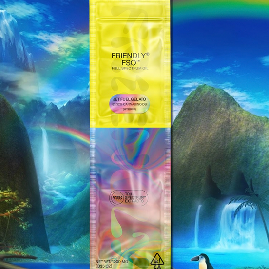 Photograph of product: U. Friendly Brand 1000mg FSO - Tropical Tang - 