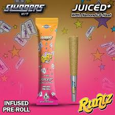 Photograph of product: [Sluggers] Infused Preroll - 0.7g - Runtz(H)