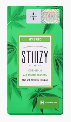 Photograph of product: STIIIZY AIO Disposable | GrandDaddy Purple