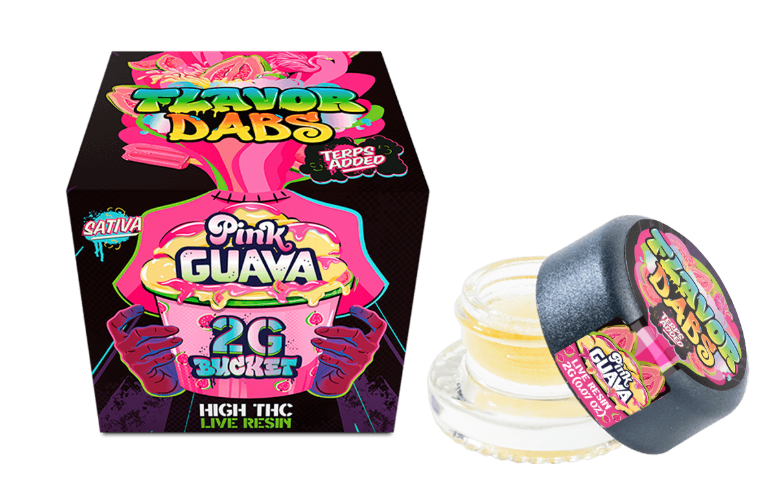 Photograph of Product: Loud and Clear Pink Guava Live Resin