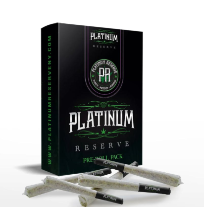 Photograph of product: Platinum Reserve | Blue Dream | PreRolls 5pk
