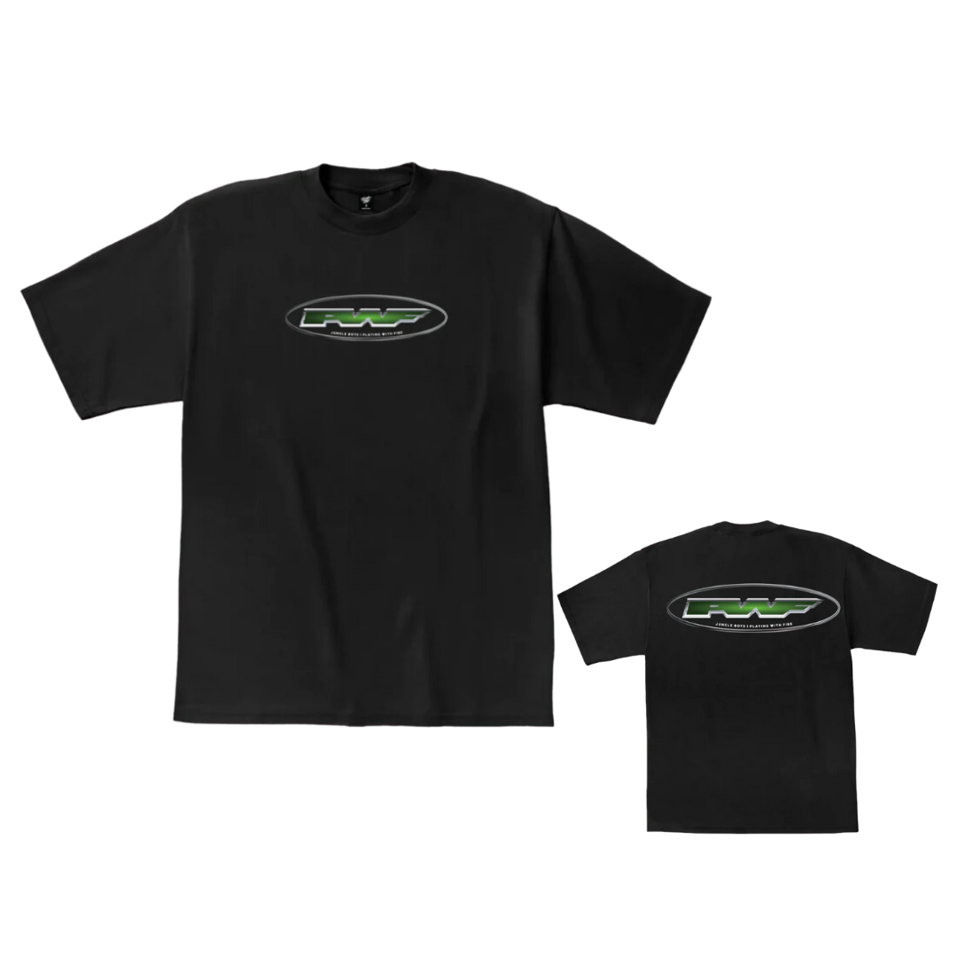 Photograph of product: Jungle Boys | PWF Emblem Tee (Black)