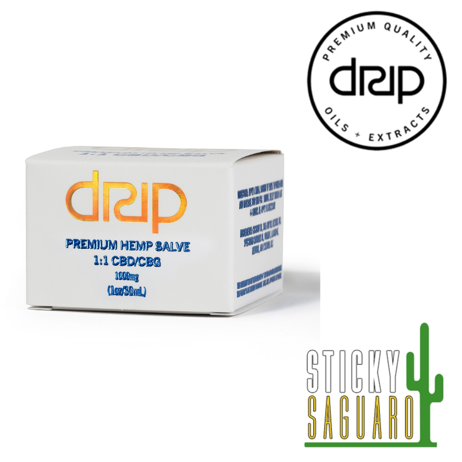 Photograph of product: DRIP Salve 1:1 CBD/CBG 1000mg