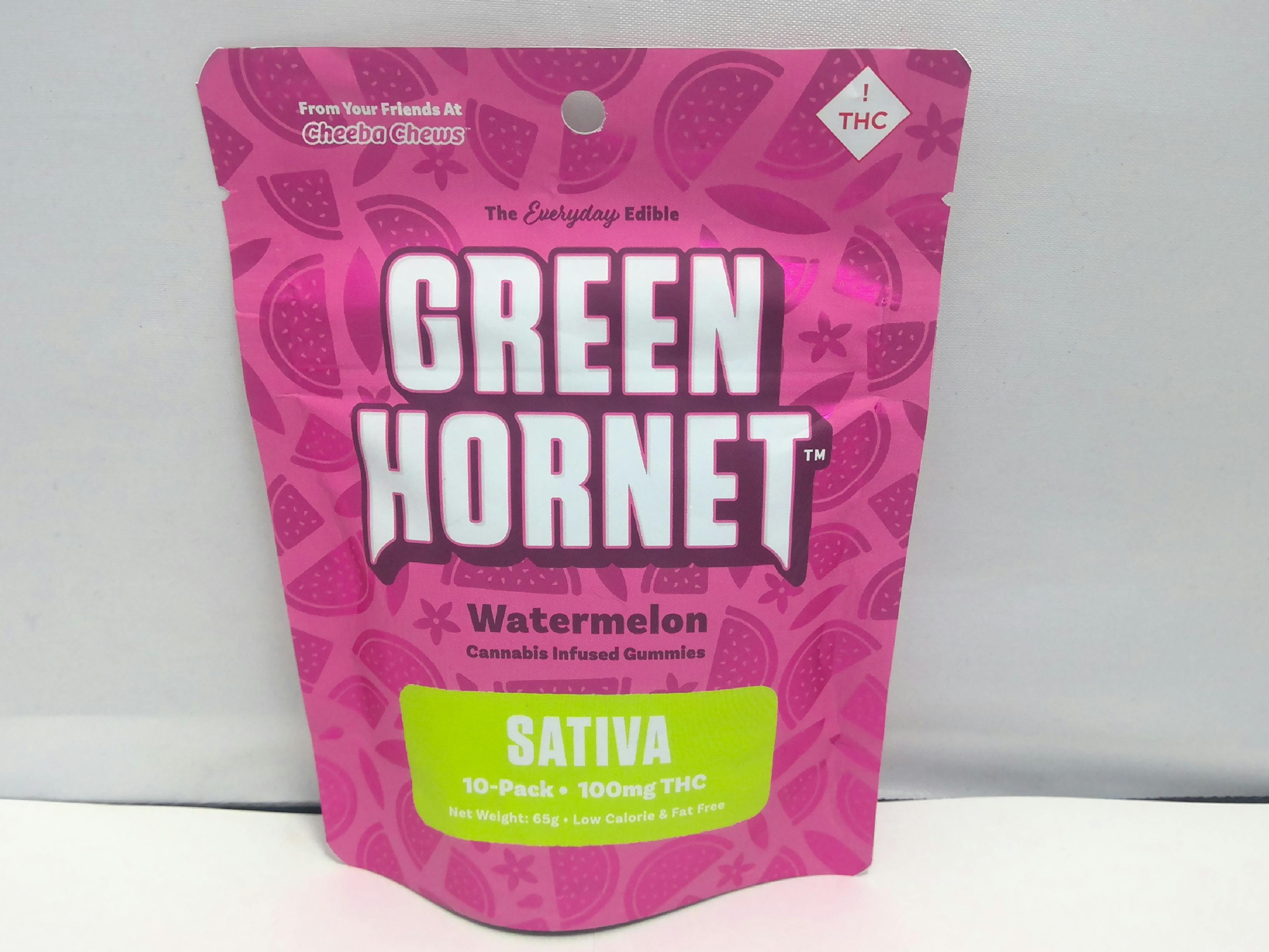 Photograph of product: Green Hornet Watermelon Gummies