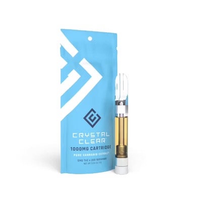 Photograph of product: Crystal Clear | Cartridge | Blue Dream