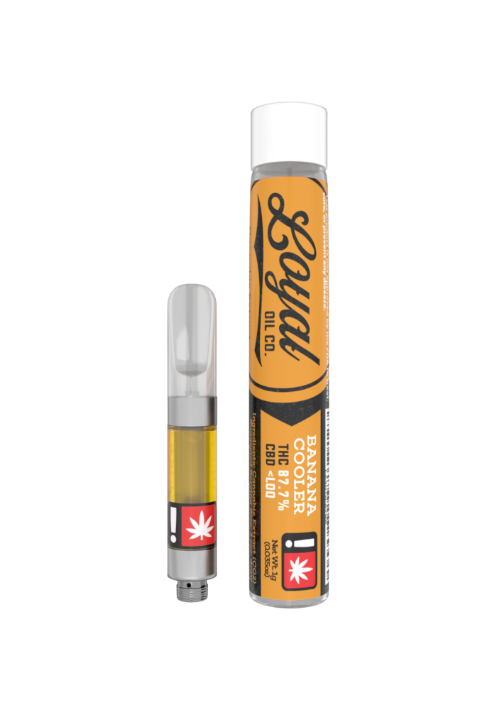 Photograph of product: Loyal Oil Distillate Cartridge - Super Lemon Haze