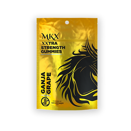 Photograph of Product: MKX Ganja Grape Gummies 200mg Rec