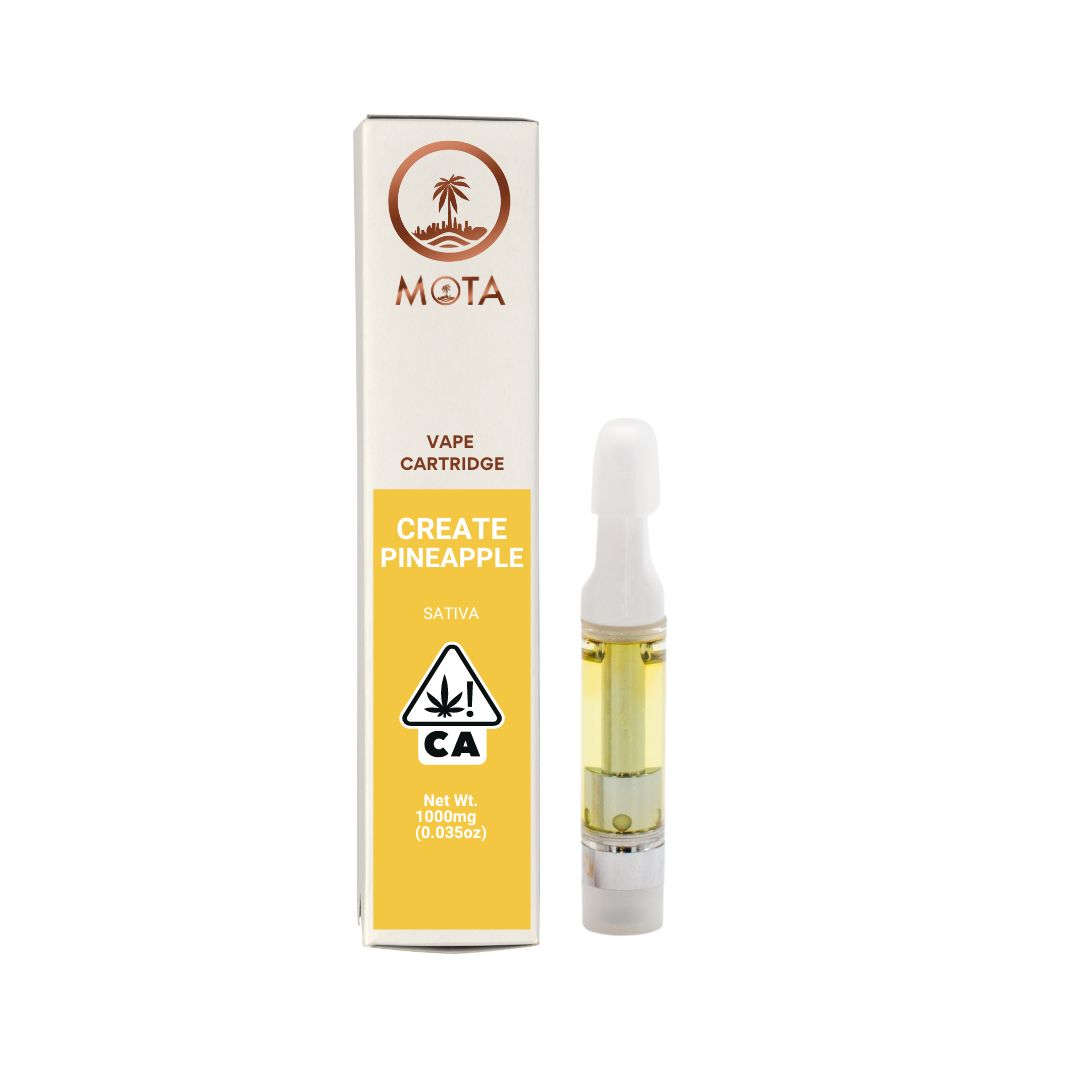 Photograph of product: Mota Cart 1g Create Pineapple