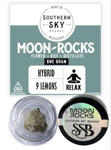 Photograph of product: Southern Sky | 9 Lemons moonrocks