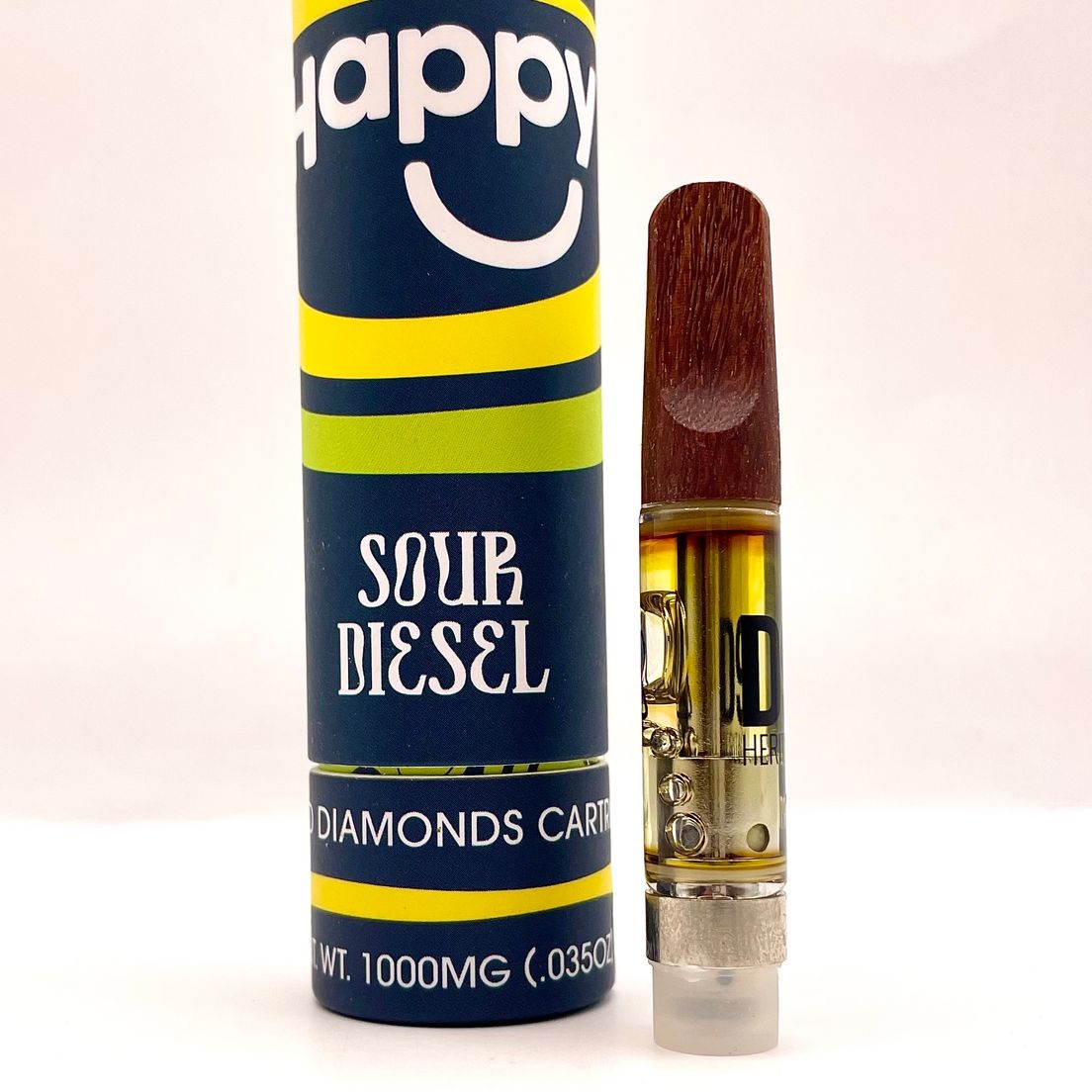 Photograph of product: Happy | Sour Diesel 1g Cartridge   1 G