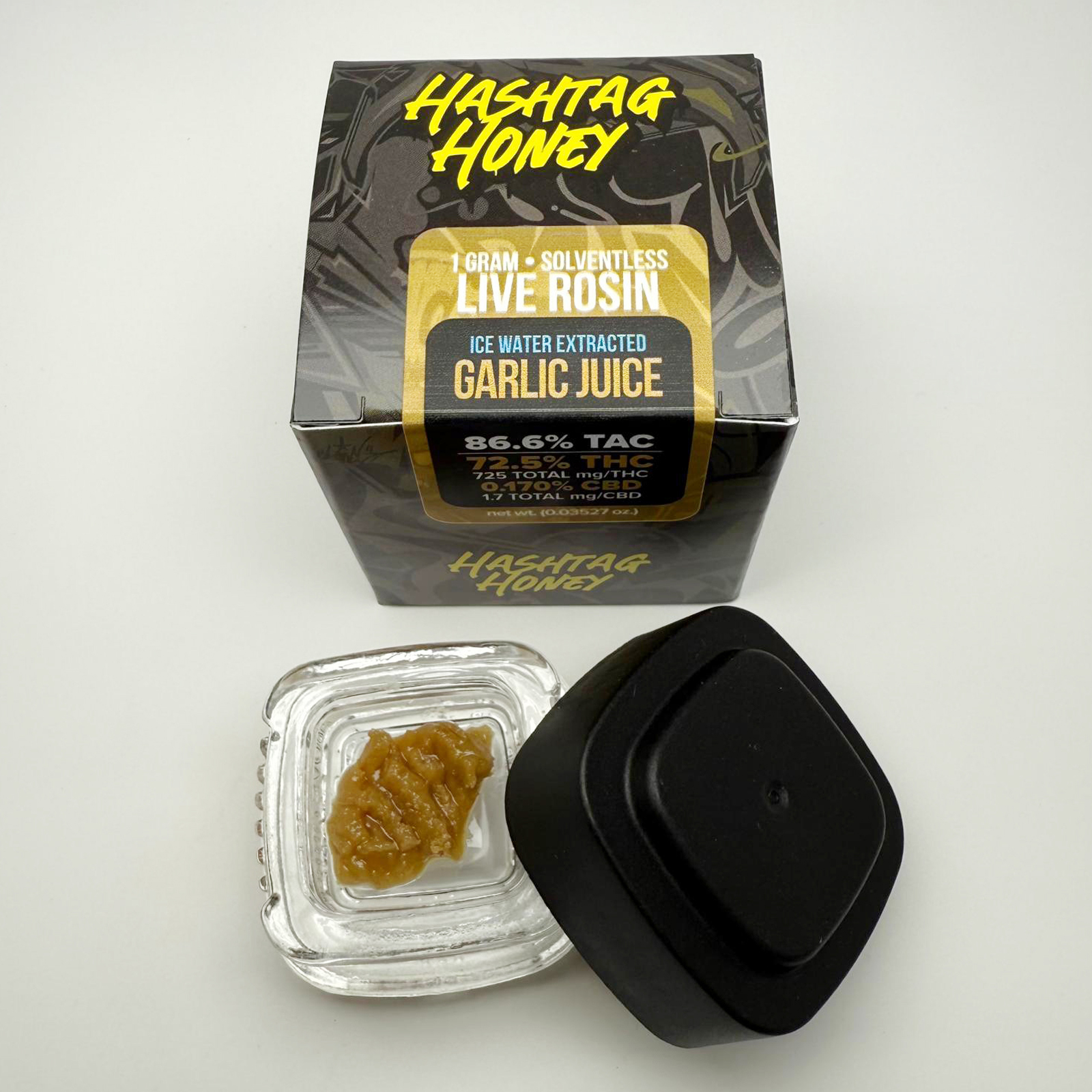 Photograph of product: au chocolattag Honey Garlic Juice Rosin Jar
