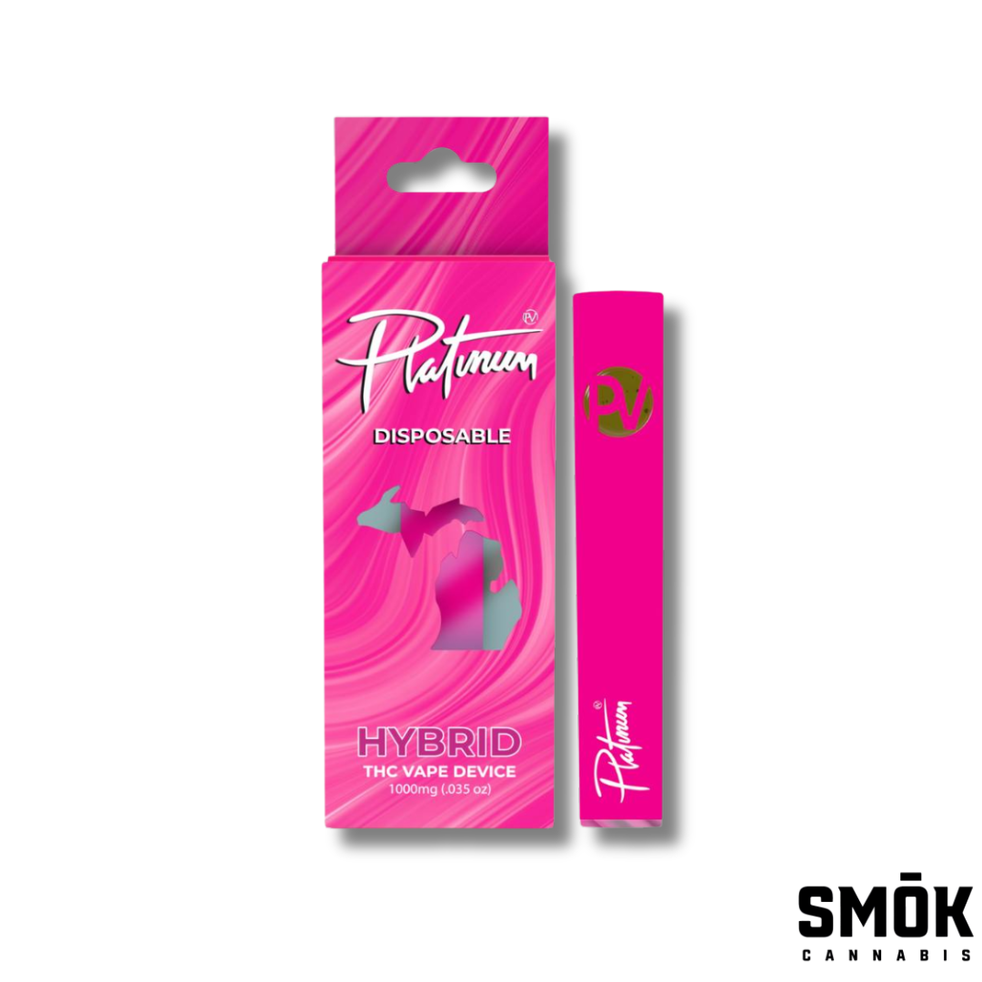 Photograph of product: Platinum Vape Disposable - Cactus Quencher