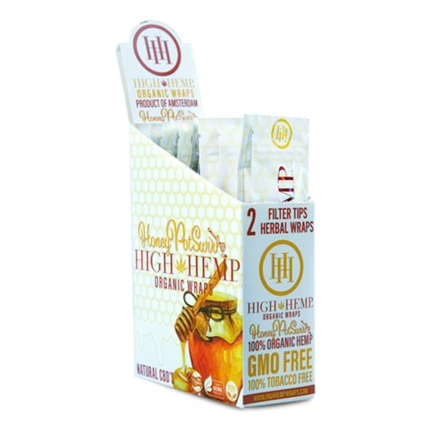 Photograph of product: High Hemp Wraps Organic | HONEY POT SWIRL