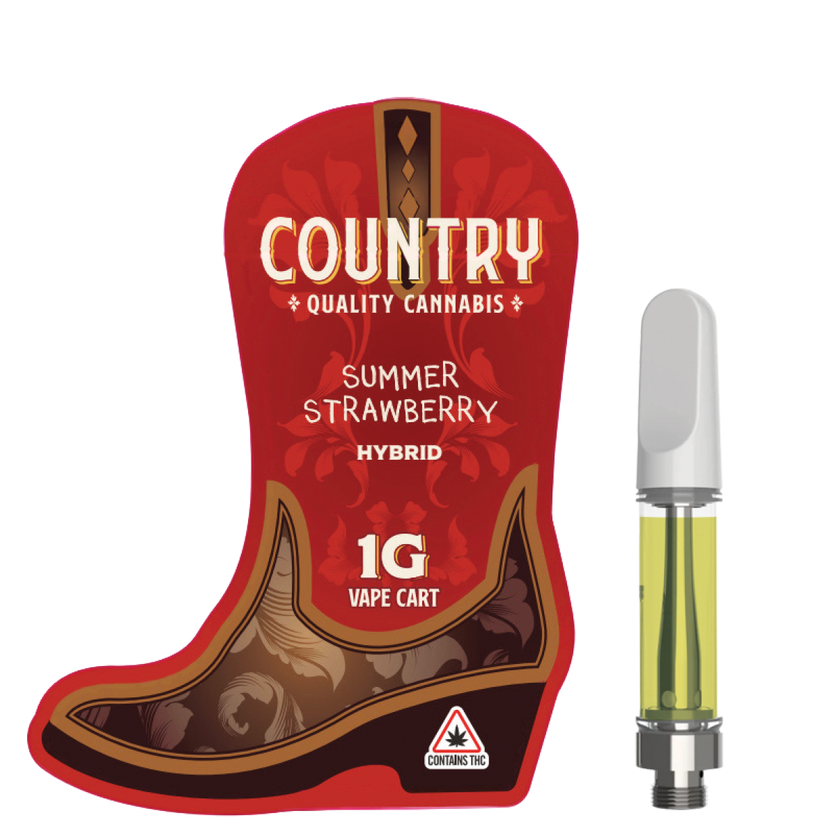 Photograph of product: Summer Strawberry Vape Cart