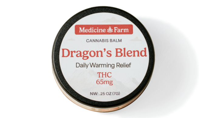 Photograph of product: Medicine Farm Balm | Dragon's Blend Extra Strength Mini Balm