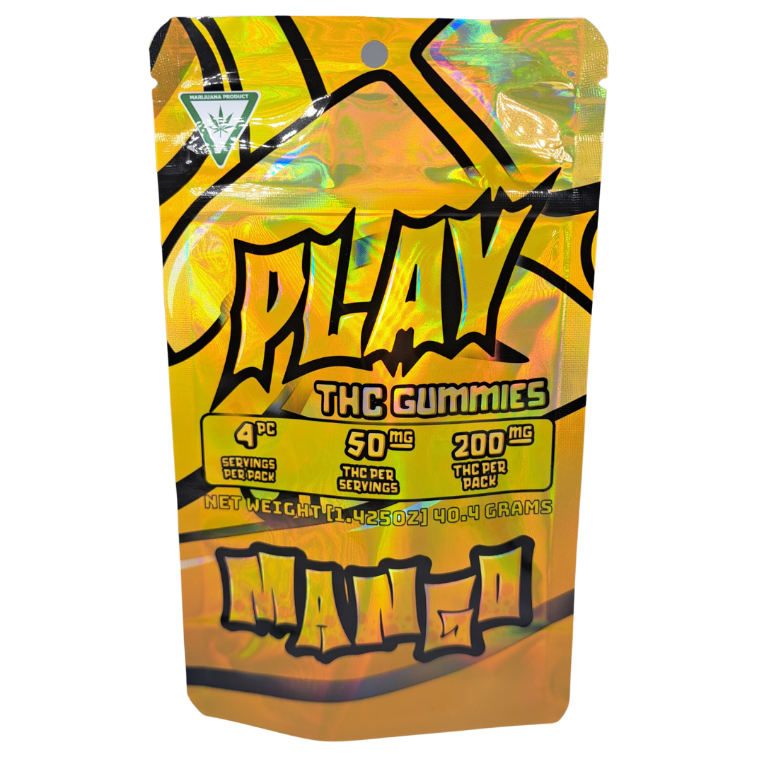 Photograph of product: Mango Gummies 4x50